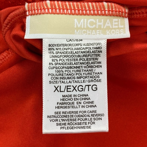 SOLD! Michael Kors Layered Tankini 2 Piece Swimsuit Set - Picture 11 of 14